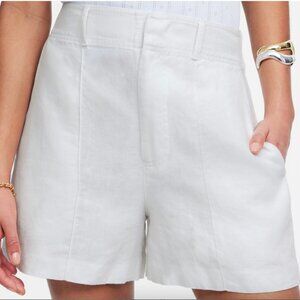 Madewell Pintucked Shorts in 100% Linen